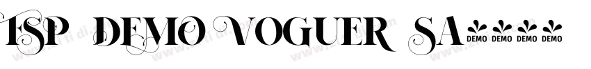 FSP DEMO Voguer Sa字体转换 FSP DEMO Voguer Sa字体转换